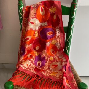 Mantoncillo de flamenca modelo Marta coral