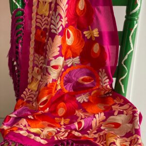 Mantoncillo de flamenca modela Marta en buganvilla