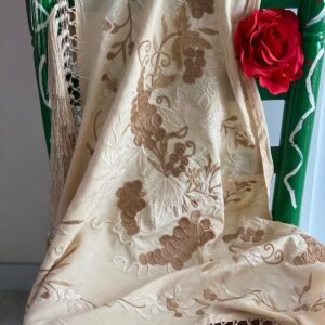 Mantoncillo de flamenca modelo Daniela degradé beiges