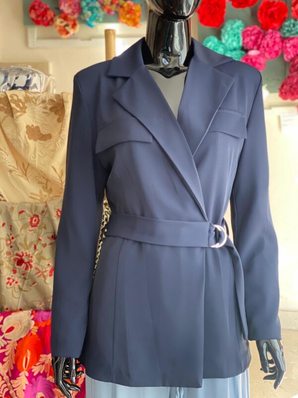 Chaqueta azul marino