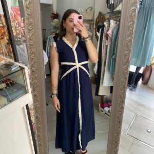 Vestido fleco