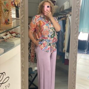 Pantalón satinado