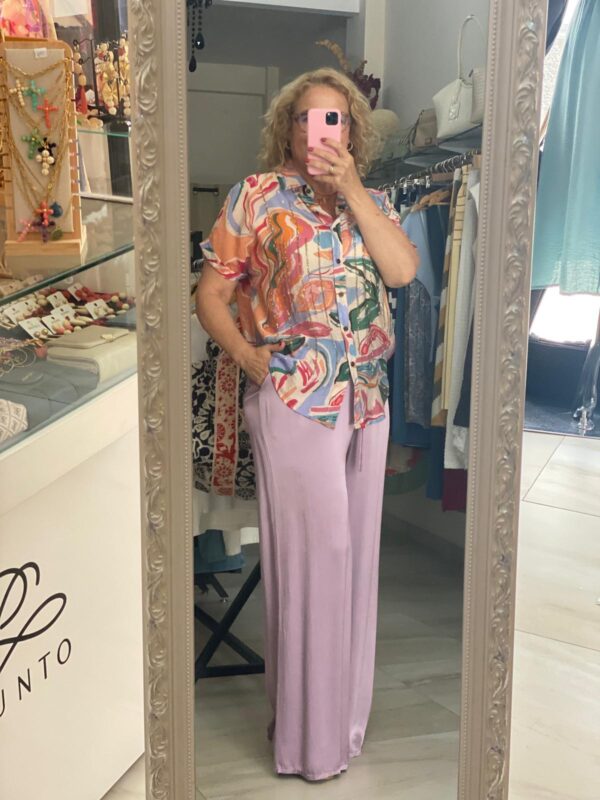 Pantalón satinado - Imagen 3