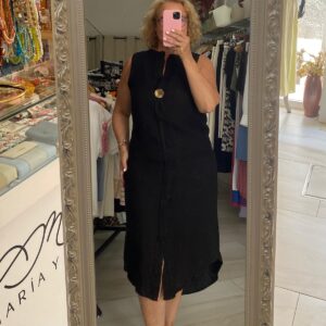 Vestido lino 100%