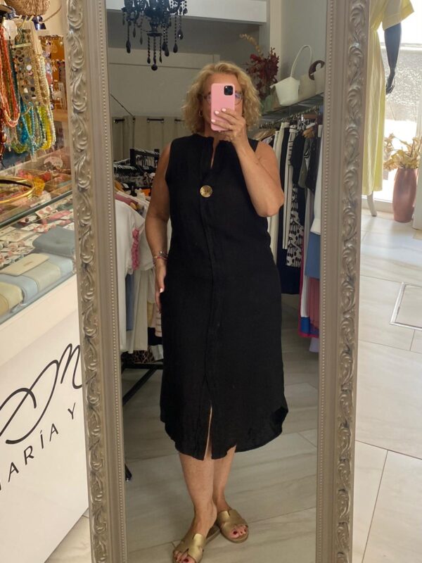 Vestido lino 100%