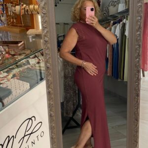 Vestido tachuelas