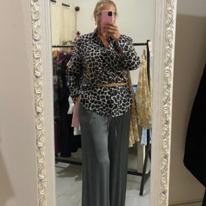 Pantalón satinado