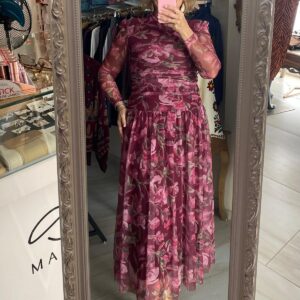 Vestido Carmesí