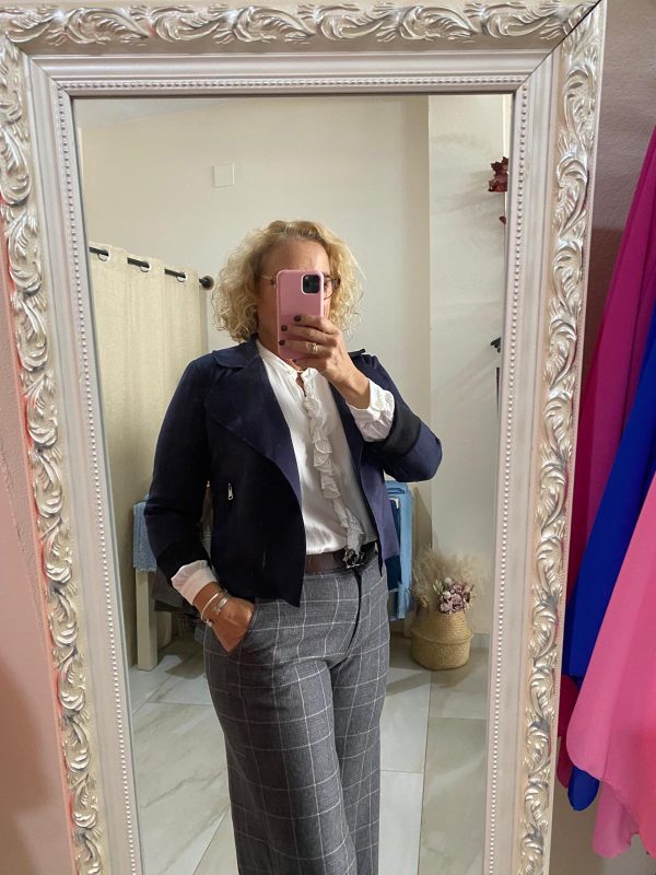 Chaqueta sin botón