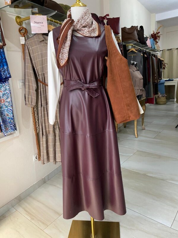 Vestido efecto piel - Imagen 5